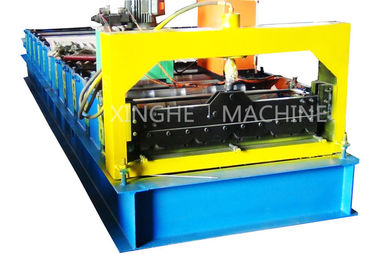 Trung Quốc PCL Control Roofing Sheet Roll Forming Machine With Plate Bending Machine  nhà cung cấp