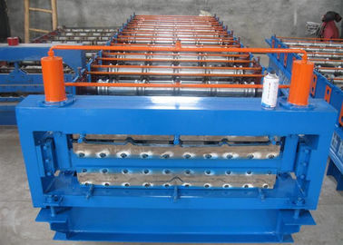 Trung Quốc Metal Roofing Sheet Double Layer Roll Forming Machine With CE / SGS Certificates nhà cung cấp