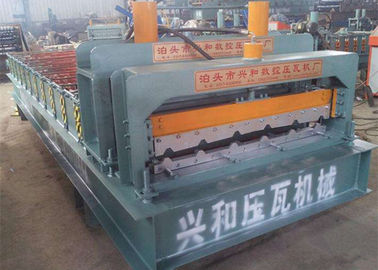 Trung Quốc PPGI Roof Panel Roll Forming Machine , Corrugated Sheet Roll Forming Machine nhà cung cấp