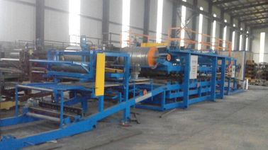 Trung Quốc 32KW Sandwich Panel Roll Forming Machine With 0 - 3.8m / Min Working Speed nhà cung cấp