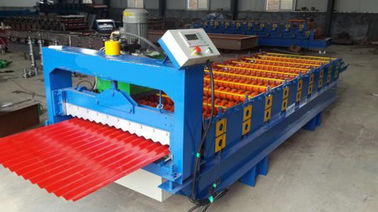 Trung Quốc 3kw Aluminium Wall Panel Roll Forming Machine with Hydraulic moulding cutter nhà cung cấp