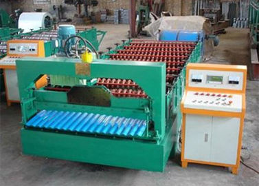 Trung Quốc 3.8T Metal Roof Forming Machine With PLC Frequency Conversion Control System nhà cung cấp