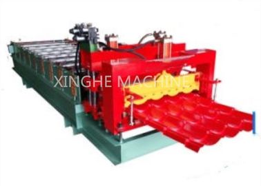 Trung Quốc 828 Computer Full Automatic Water Ripple Glazed Steel Tile Roll Forming Machine nhà cung cấp