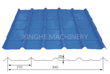 Trung Quốc 840mm Long Span Roofing Sheet Roll Forming Machine With Metal Bending Machine nhà cung cấp