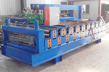 Trung Quốc CE Double Layer Roll Forming Machine , Trapezoidal Sheet Roll Forming Machine nhà cung cấp