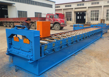 Trung Quốc Intelligent Cold Roll Forming Machines With 0.6 Inch Chain Link Bearing Drive nhà cung cấp