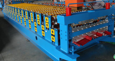 Trung Quốc 3kw Colored Steel Corrugated Forming Machine With  5 Ton Loading Capacity nhà cung cấp