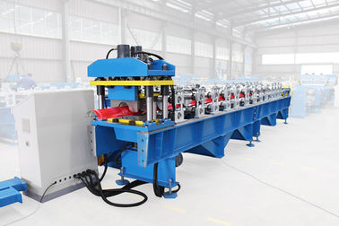 Trung Quốc Glazed Tile Ridge Cap Roll Forming Machine With 8 - 12m / Min Forming Speed nhà cung cấp