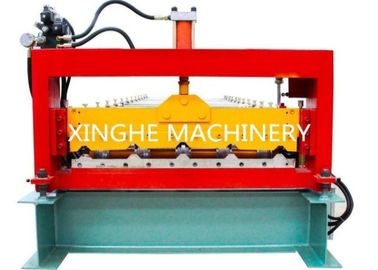 Trung Quốc PLC Automatic Zinc Roofing Double Layer Roll Forming Machine / Roof Panel Forming Machine nhà cung cấp