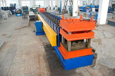 Colored Steel Highway Guardrail Roll Forming Machine , Tube Forming Machine  nhà cung cấp